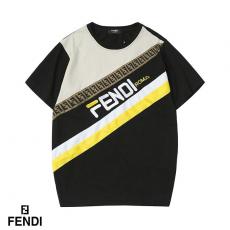 フェンディ FENDI メンズ/レディース 4色 クルーネック Tシャツ おすすめブランドコピー激安販売専門店