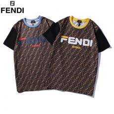 ブランド可能フェンディ FENDI メンズ/レディース 2色 クルーネック Tシャツ 定番人気スーパーコピー代引き可能