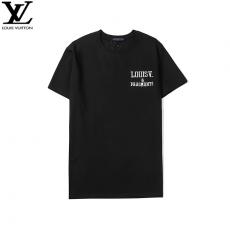 ブランド通販ルイヴィトン LOUIS VUITTON メンズ/レディース 2色 クルーネック Tシャツ 綿 おすすめ格安コピー口コミ