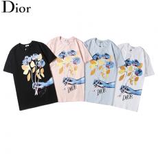 ディオール Dior メンズ/レディース  4色 クルーネック Tシャツ 綿 新作激安販売口コミ