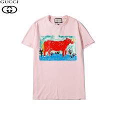 グッチ GUCCI メンズ/レディース 3色 クルーネック Tシャツ 綿 カップル 人気格安コピー口コミ