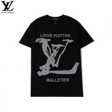 ルイヴィトン LOUIS VUITTON メンズ/レディース 3色 クルーネック Tシャツ 綿 カップル  2020年新作スーパーコピー専門店