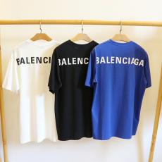 ブランド通販バレンシアガ BALENCIAGA メンズ/レディース  クルーネック Tシャツ 綿 3色 カップル 新品同様スーパーコピーブランド激安販売専門店