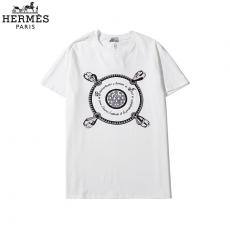 エルメス  HERMES メンズ/レディース カップル 2色 Tシャツ 綿 クルーネック 新作スーパーコピー激安販売