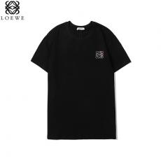 ロエベ LOEWE メンズ/レディース 2色 クルーネック Tシャツ 綿 カップル おすすめスーパーコピー激安販売
