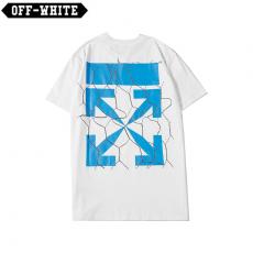 オフホワイト Off White メンズ/レディース カップル 2色 クルーネック Tシャツ 綿 新品同様激安代引き