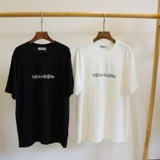 バレンシアガ BALENCIAGA メンズ/レディース カップル 2色 クルーネック Tシャツ 綿 2020年春夏新作コピー 販売