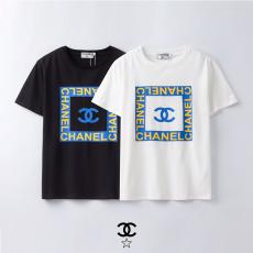 シャネル CHANEL カップル 2色 クルーネック 綿 Tシャツ  2020年春夏新作スーパーコピー激安販売