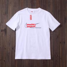 シュプリーム Supreme メンズ/レディース カップル 2色 クルーネック Tシャツ 綿 NIKE 美品レプリカ販売口コミ