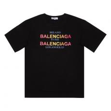バレンシアガ BALENCIAGA メンズ/レディース カップル  4色 クルーネック Tシャツ 綿 新品同様ブランドコピー激安安全後払い販売専門店
