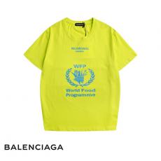 ブランド安全バレンシアガ BALENCIAGA メンズ/レディース 3色 クルーネック Tシャツ 綿 良品スーパーコピー国内発送専門店
