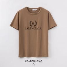 ブランド通販バレンシアガ BALENCIAGA メンズ/レディース 2色 クルーネック Tシャツ 綿 送料無料コピー 販売口コミ