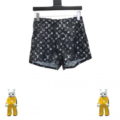 お洒落に ヴィトン LOUIS VUITTON  春夏定番限定おしゃれ高品質 モノグラムジャカードショートパンツ綿セール 本当に届くブランドコピー安全後払い代引き店