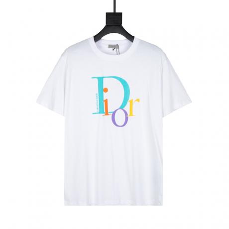Dior ディオール 字母ロゴ 新作半袖2色ブランドコピー 国内安全優良工場直売サイト