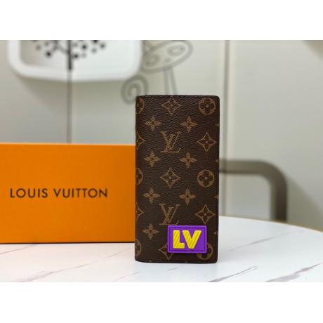 高貴上品 LOUIS VUITTON ルイヴィトン 定番 新款キャンバス財布二つ折財布  スーパーコピー工場直売通販