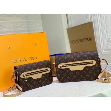 ヴィトン LOUIS VUITTON  モダンユーティリティジッパー3色斜め掛け 格安コピーバッグ口コミ