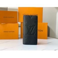 日本未発売！超レア ヴィトン LOUIS VUITTON  メンズファッションメンズレザー字母ロゴ 二つ折財布  最高品質コピー代引き対応