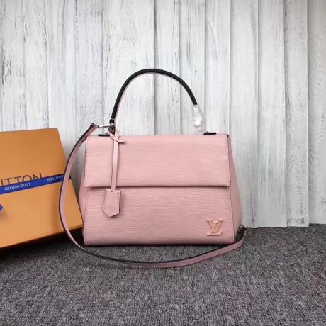 店長は推薦しますルイヴィトン  LOUIS VUITTON   CLUNY レディース ピンク斜めがけショルダー トートバッグ 新入荷安いスーパーコピー激安販売専門店