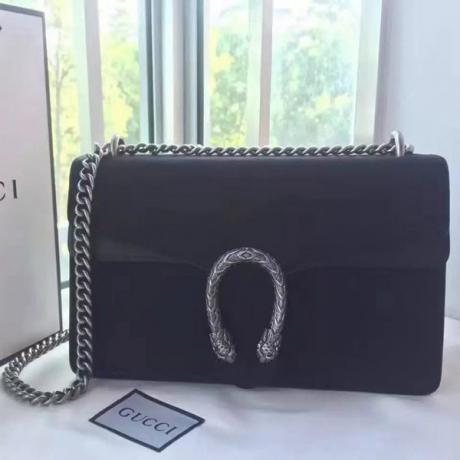 ブランド後払い グッチ  GUCCI  400249-1 レディース 黒色斜めがけショルダーブランドコピーバッグ国内発送専門店