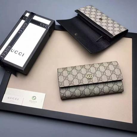 ブランド通販 グッチ GUCCl セール価格 456116-3  長財布 ブランドコピー国内発送専門店