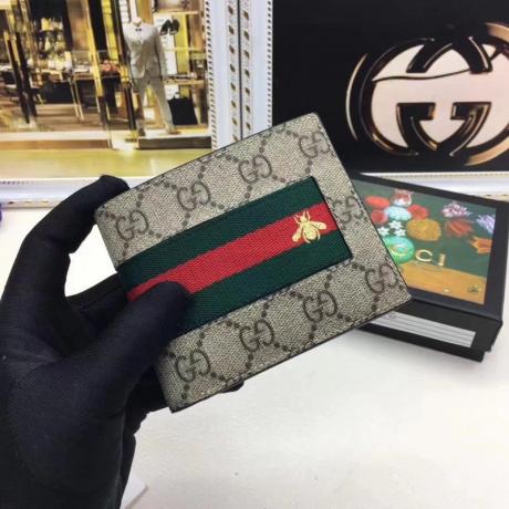 ブランド可能 GUCCl グッチ  408827-1  短財布 メンズ 財布レプリカ販売