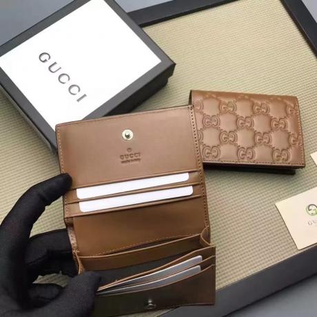 ブランド国内 グッチ GUCCl セール価格 424896-4  短財布 財布コピー最高品質激安販売