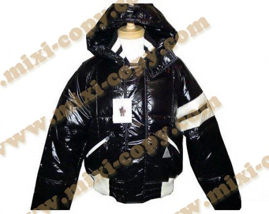 [雑誌掲載商品] モンクレール メンズ ジャケット MONCLER7683672 ブラック?ホワイト