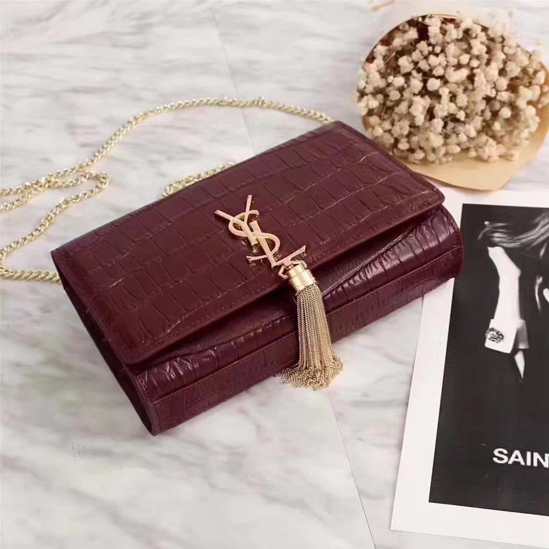 ブランド国内 イヴ・サンローラン  YSL セール価格 F311224-2 レディース 斜めがけショルダーコピー代引き国内発送
