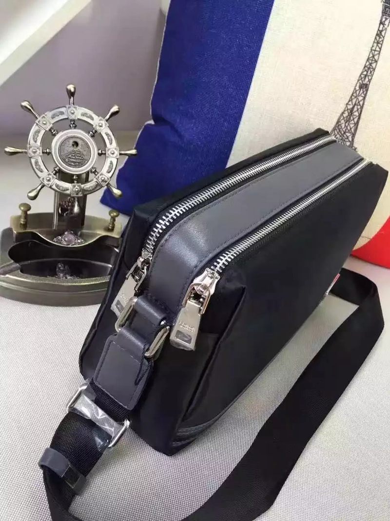 ブランド通販 プラダ  PRADA セール価格 9181 メンズ ショルダーバッグ  斜めがけショルダースーパーコピー激安販売