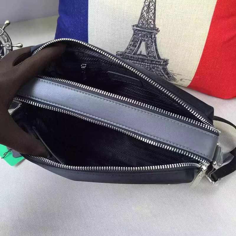 ブランド通販 プラダ  PRADA セール価格 9181 メンズ ショルダーバッグ  斜めがけショルダースーパーコピー激安販売