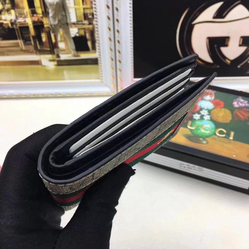 ブランド可能 GUCCl グッチ  408827-1  短財布 メンズ 財布レプリカ販売