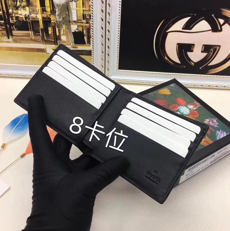 ブランド可能 GUCCl グッチ  408827-1  短財布 メンズ 財布レプリカ販売