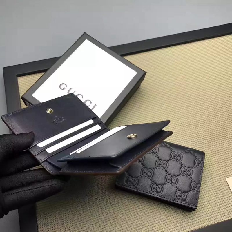 ブランド通販 グッチ GUCCl  424896-1  短財布 スーパーコピー財布専門店