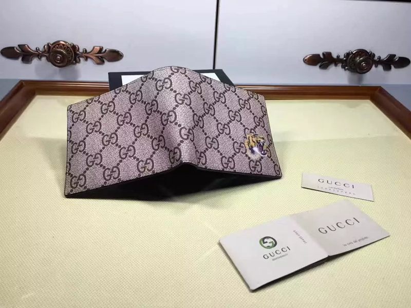 ブランド販売 グッチ GUCCl 値下げ 451268-1 短財布  メンズ コピー代引き口コミ