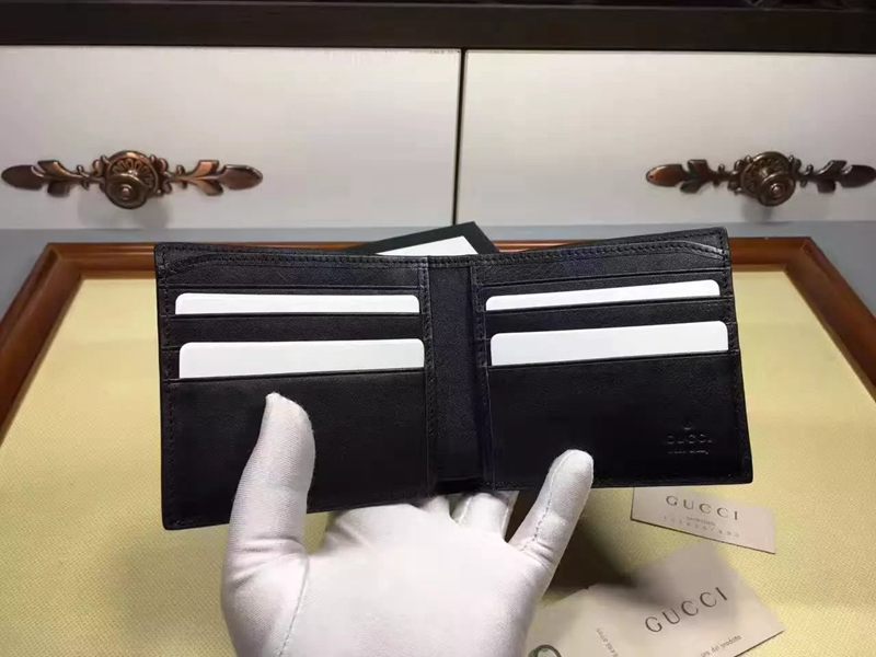 ブランド販売 グッチ GUCCl 値下げ 451268-1 短財布  メンズ コピー代引き口コミ