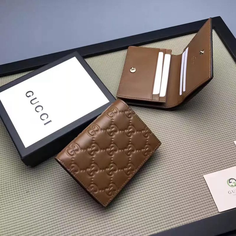 ブランド国内 グッチ GUCCl セール価格 424896-4  短財布 財布コピー最高品質激安販売