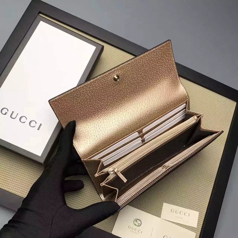 ブランド可能 GUCCl グッチ  443638-1 長財布  コピーブランド財布代引き