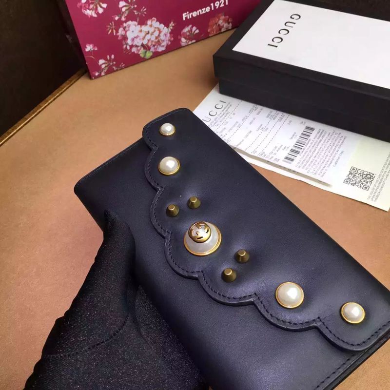 ブランド後払い グッチ GUCCl  431474-1 長財布  偽物財布代引き対応