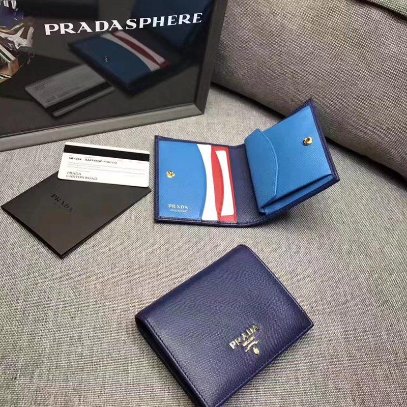 ブランド通販 プラダ PRADA セール価格 1MH204-1 短財布  ブランドコピー専門店