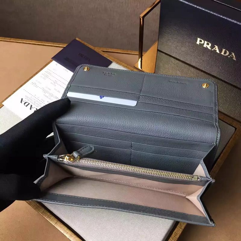ブランド国内 プラダ PRADA  1M1132-3  長財布 最高品質コピー