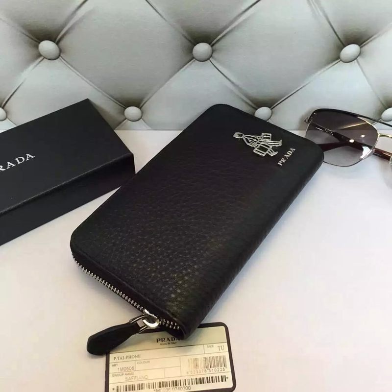 ブランド後払い プラダ PRADA セール 1M0506-1  長財布 ブランドコピー国内発送専門店