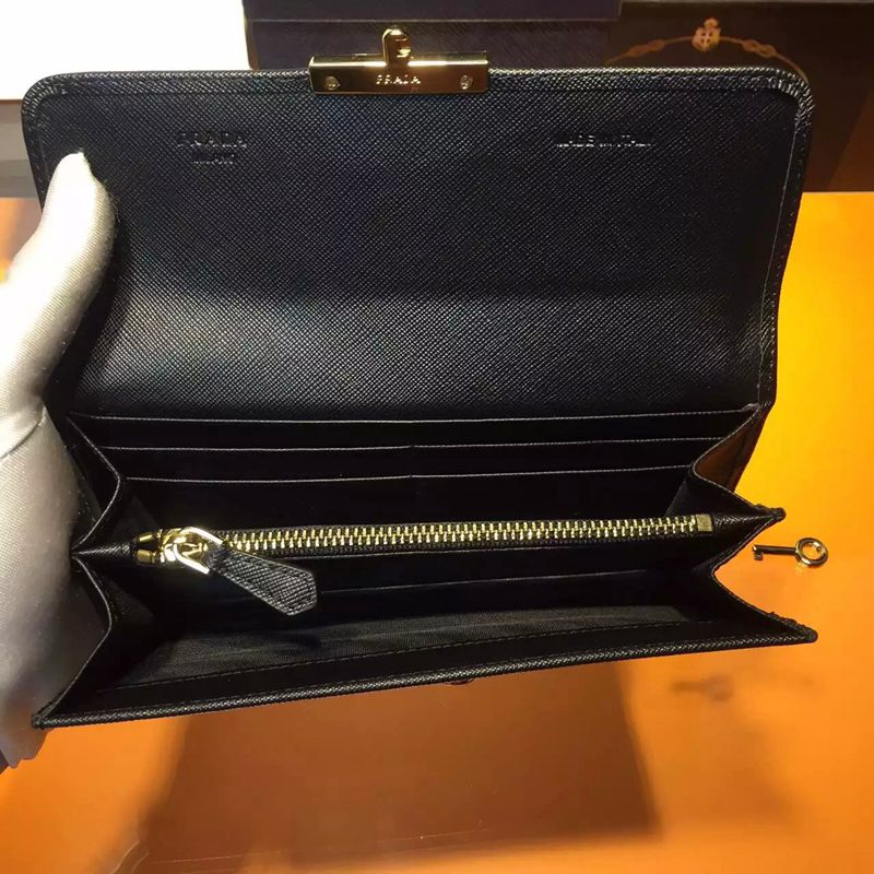 ブランド通販 プラダ PRADA 値下げ 1M1037-1  長財布 コピー財布口コミ