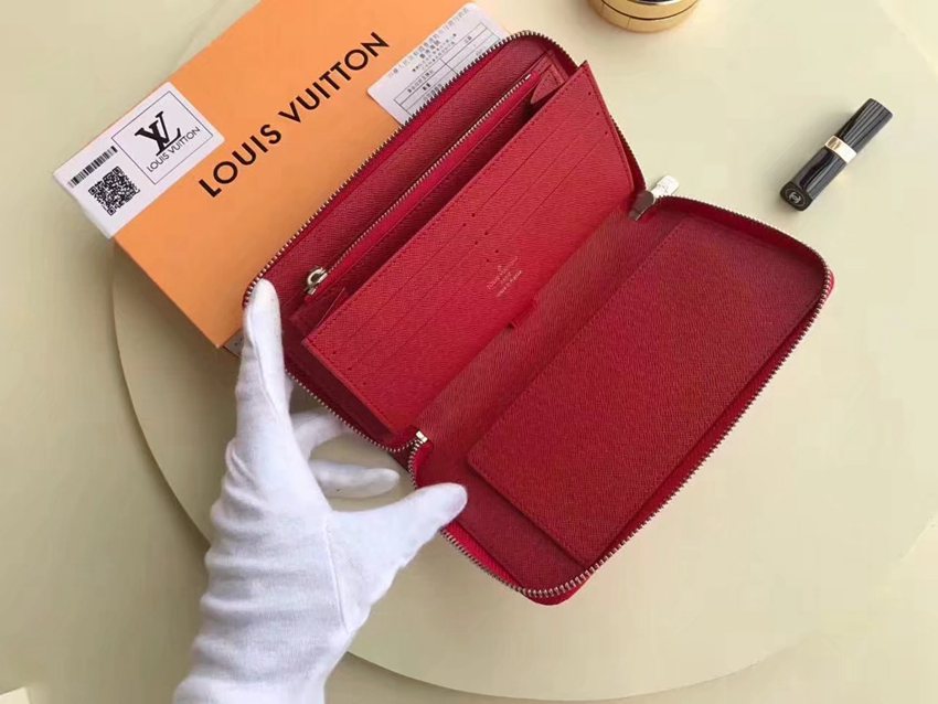新入荷ルイヴィトン  LOUIS VUITTON  M66857-2 長財布  赤色偽物財布代引き対応