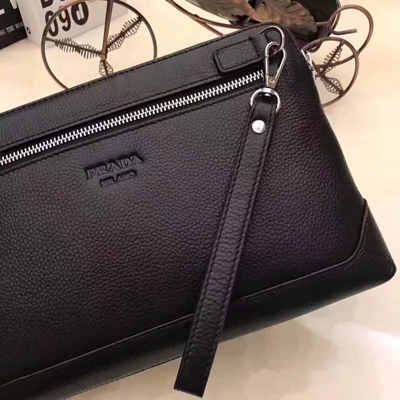 ブランド可能 PRADA プラダ  9153-4 メンズ クラッチバッグ激安販売口コミ