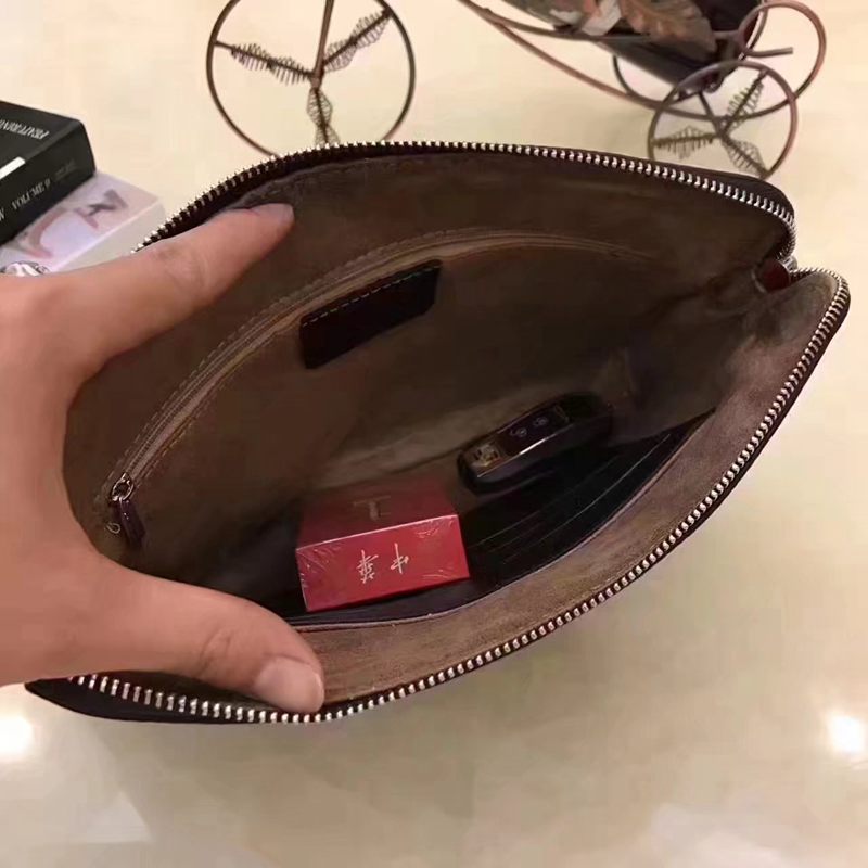 ブランド後払い プラダ PRADA   2817-6 メンズ クラッチバッグレプリカ激安バッグ代引き対応
