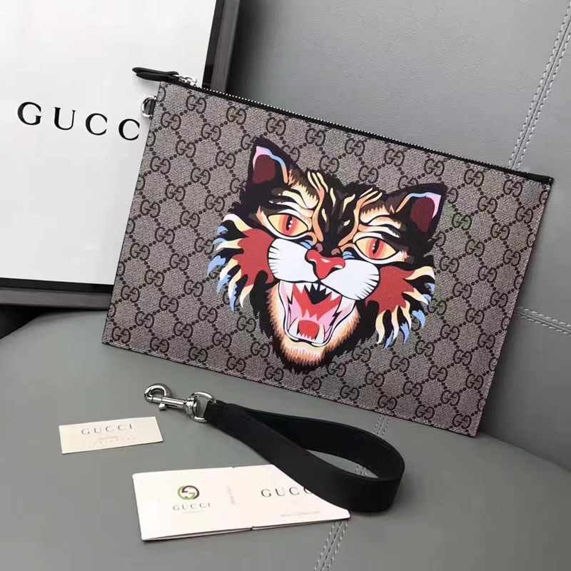 ブランド国内 グッチ GUCCI   454904-2 クラッチバッグレプリカ販売バッグ