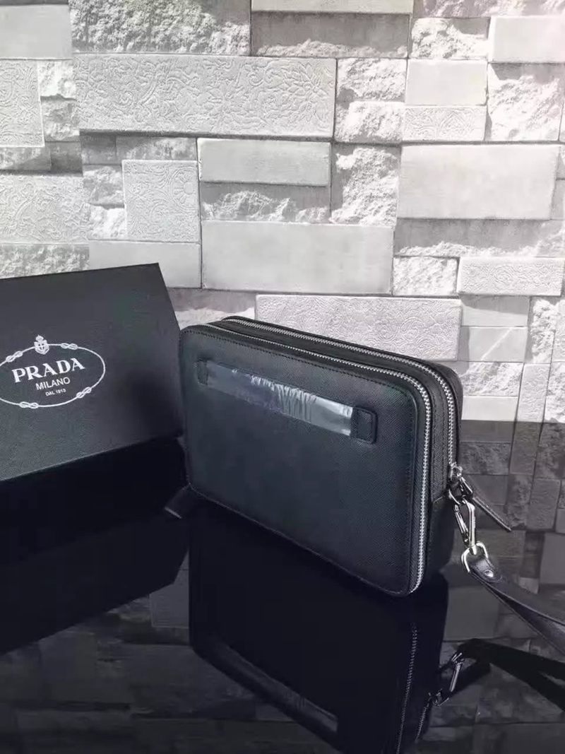 ブランド後払い プラダ PRADA  セール価格 VR052-1 メンズ クラッチバッグブランドコピー激安販売専門店