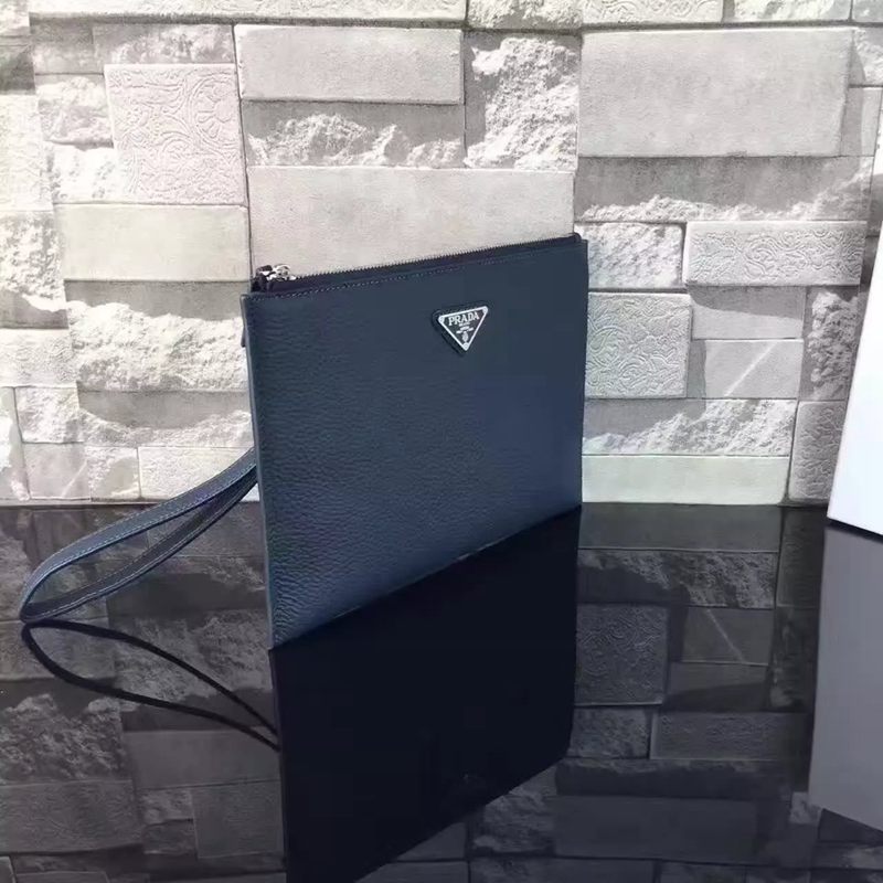 ブランド国内 プラダ PRADA   1238-14 メンズ クラッチバッグブランドコピーバッグ激安国内発送販売専門店