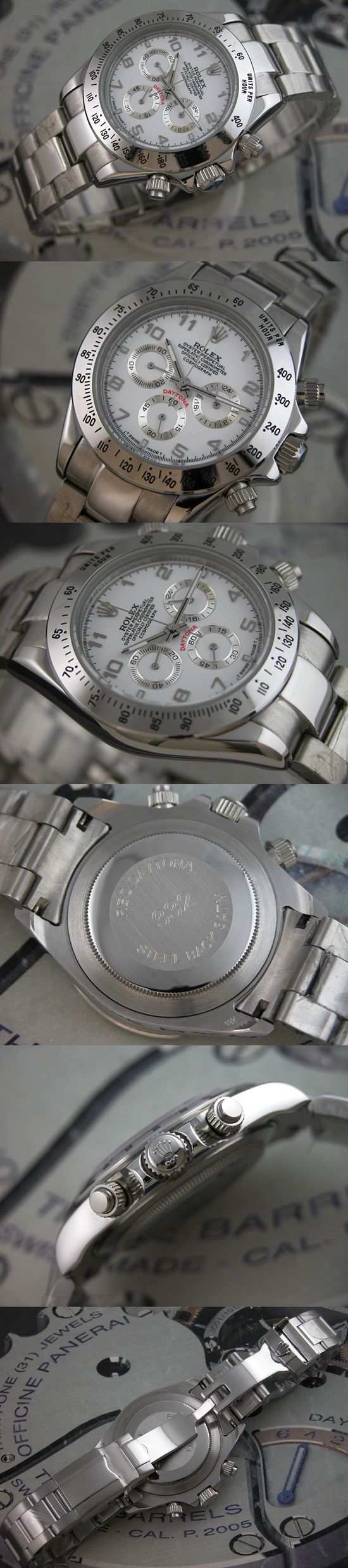 おしゃれなブランド時計がロレックス-デイトナ-ROLEX-116520-26-Q-男性用を提供します.