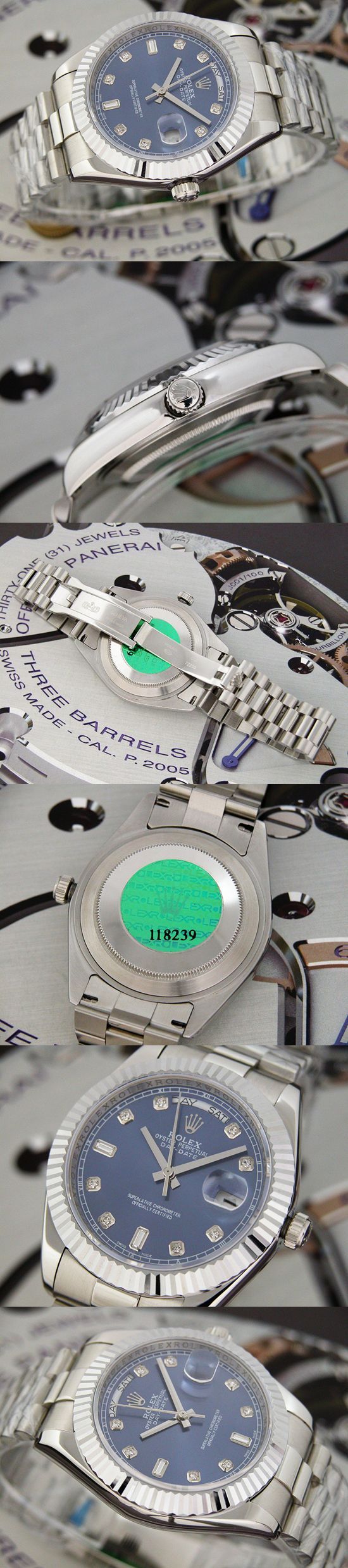 おしゃれなブランド時計がロレックス-デイデイト-ROLEX-118239-95-男性用を提供します.